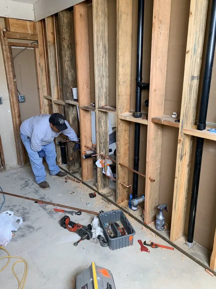 Commercial rough-in plumbing for Gas Line Repair in Pueblo